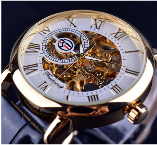 Men's Elegant Mechanical Timepiece