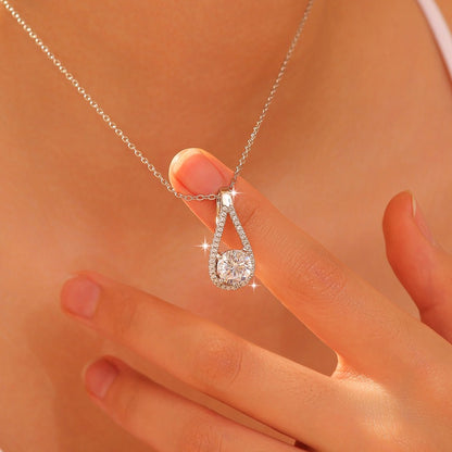 Elegant S925 Silver Heart Necklace