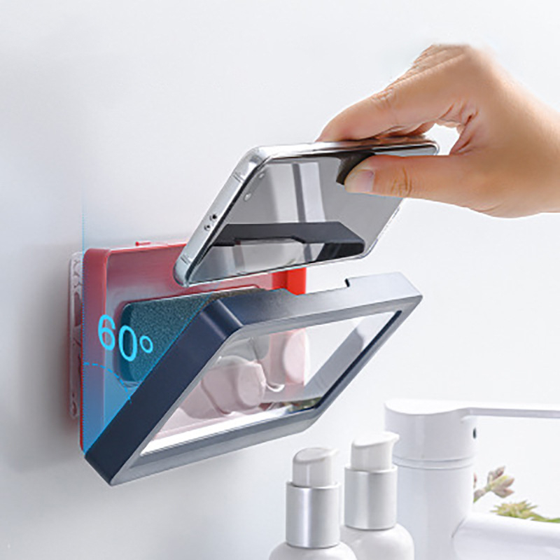 Fog-Free Wall-Mounted Phone Protector
