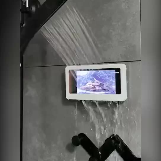 Fog-Free Wall-Mounted Phone Protector