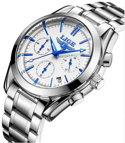 LIGE Men's All-Occasion Quartz Watch
