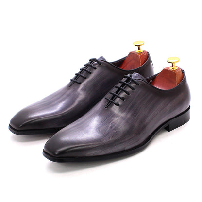 Elite British Crafted Leather Oxfords