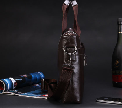 Elite Men's Sleek Business Shoulder Bag