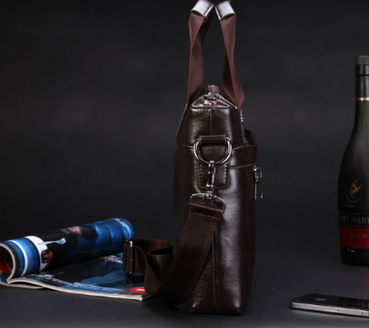 Elite Men's Sleek Business Shoulder Bag
