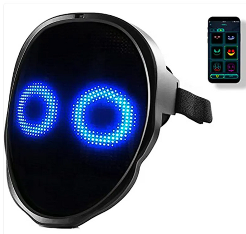 Full Color LED Interactive Face Mask