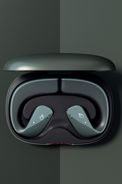 BoneTech TWS Bluetooth Earpiece with Noise Cancellation