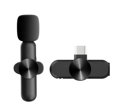 Compact Wireless Lapel Microphone for Multimedia Recording