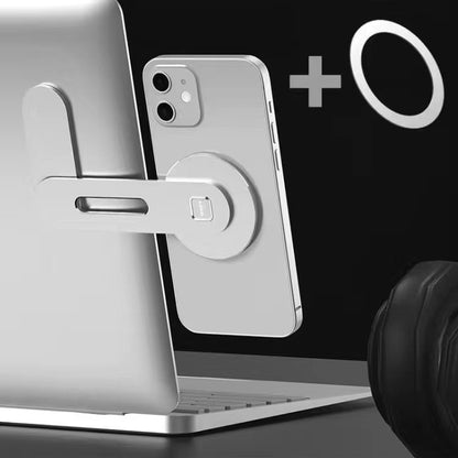 Sleek Tesla MagSafe Laptop and Phone Stand