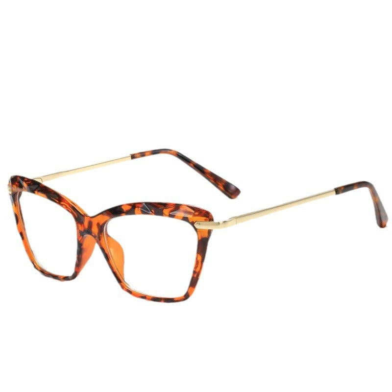 Chic Crystal Cat Eye Glasses