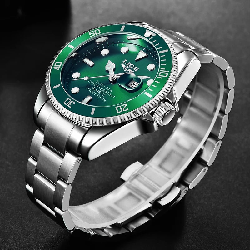 Elite Quartz Waterproof Watch