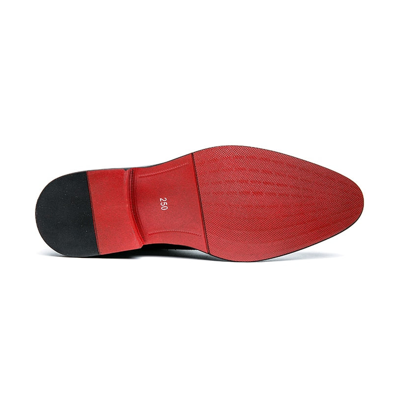 Modern Red Sole Oxfords for Men