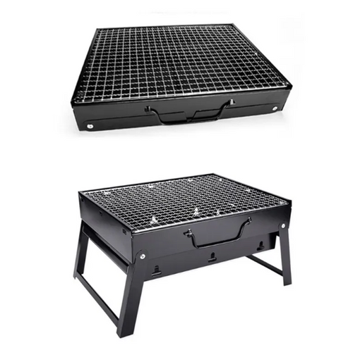 Portable Charcoal BBQ Grill Set