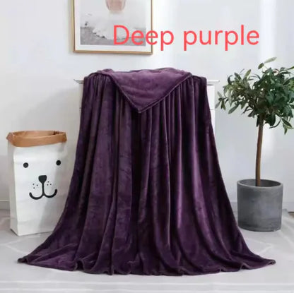 Plush Coral Fleece Blanket
