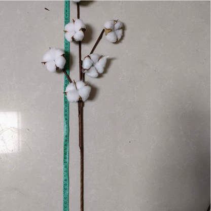 Synthetic Cotton Blossom Stems