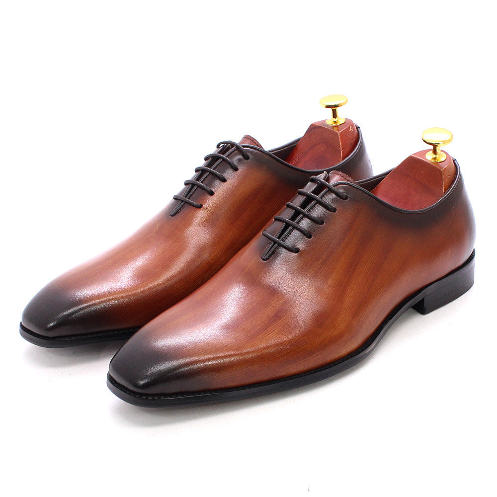 Elite British Crafted Leather Oxfords