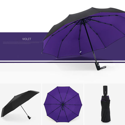 Dual Layer UV Shield Umbrella - Automatic