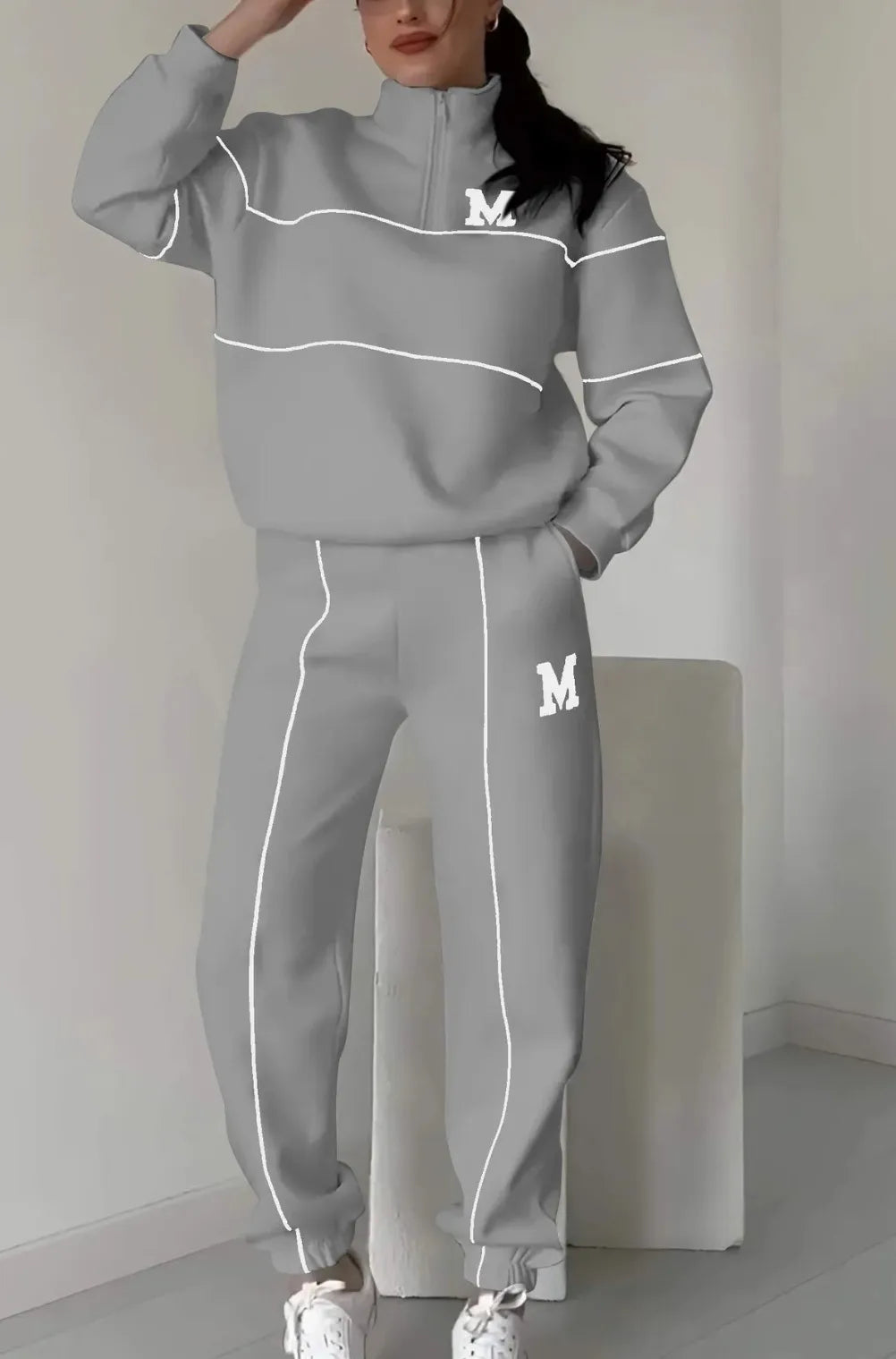 Casual Pullover Sweater Set