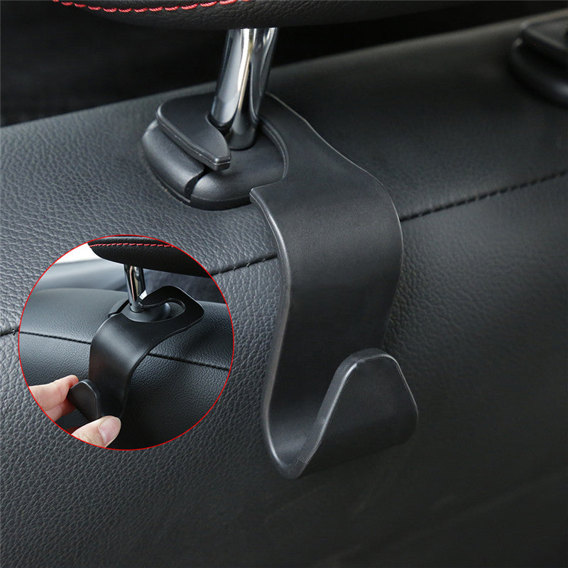 Sleek Car Seat Storage Hooks