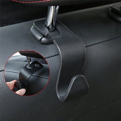 Sleek Car Seat Storage Hooks