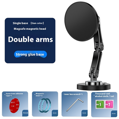 360-Degree Rotating Magnetic Car Mount 15W