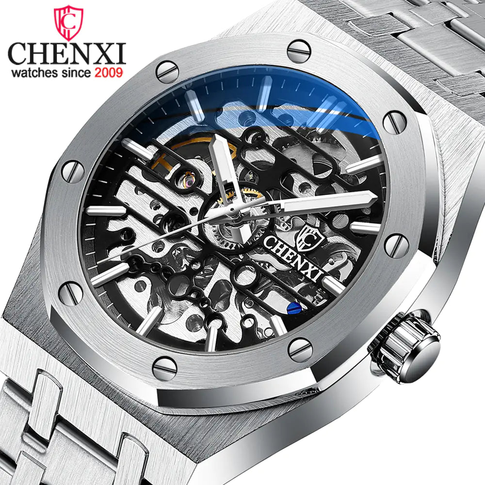 Sophisticated Hollow Mechanical Watch