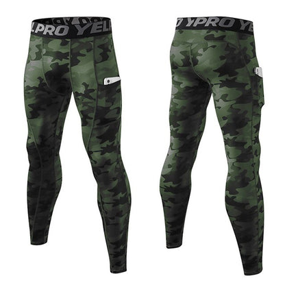 Elite Men's Performance Tights for Sports