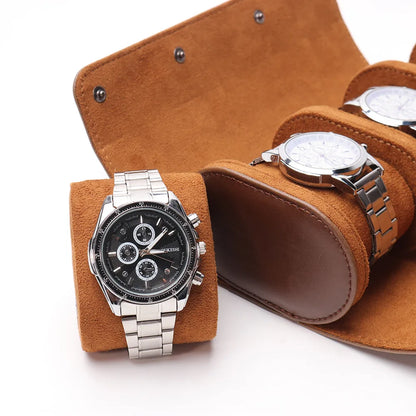 Luxury Travel Watch Trio Case