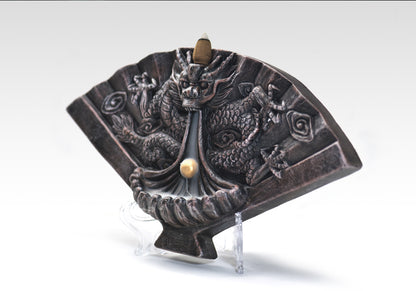 Elegance Ceramic Dragon Incense Tower