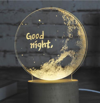 Lunar Glow Bluetooth Speaker Lamp