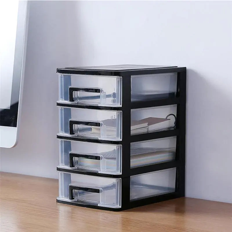 ClearView Desk Organizer Box
