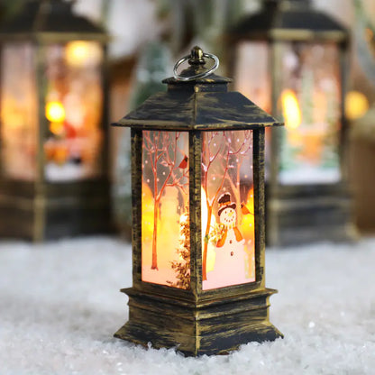 Holiday Glow Vintage Lantern
