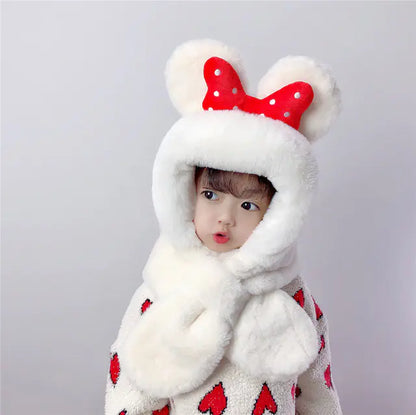 Warm Plush Duck & Deer Kids' Wear
