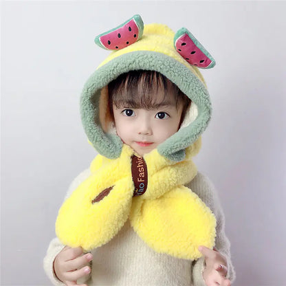Warm Plush Duck & Deer Kids' Wear