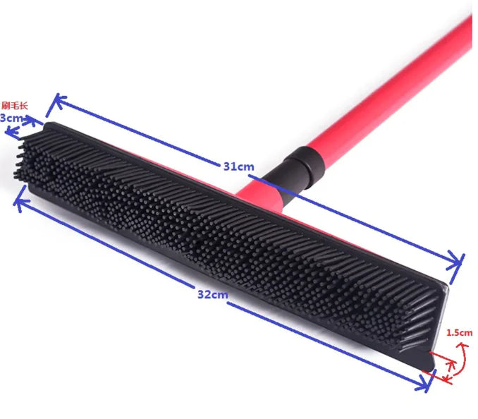 Troeteldierhaarverwyderbesem-mop