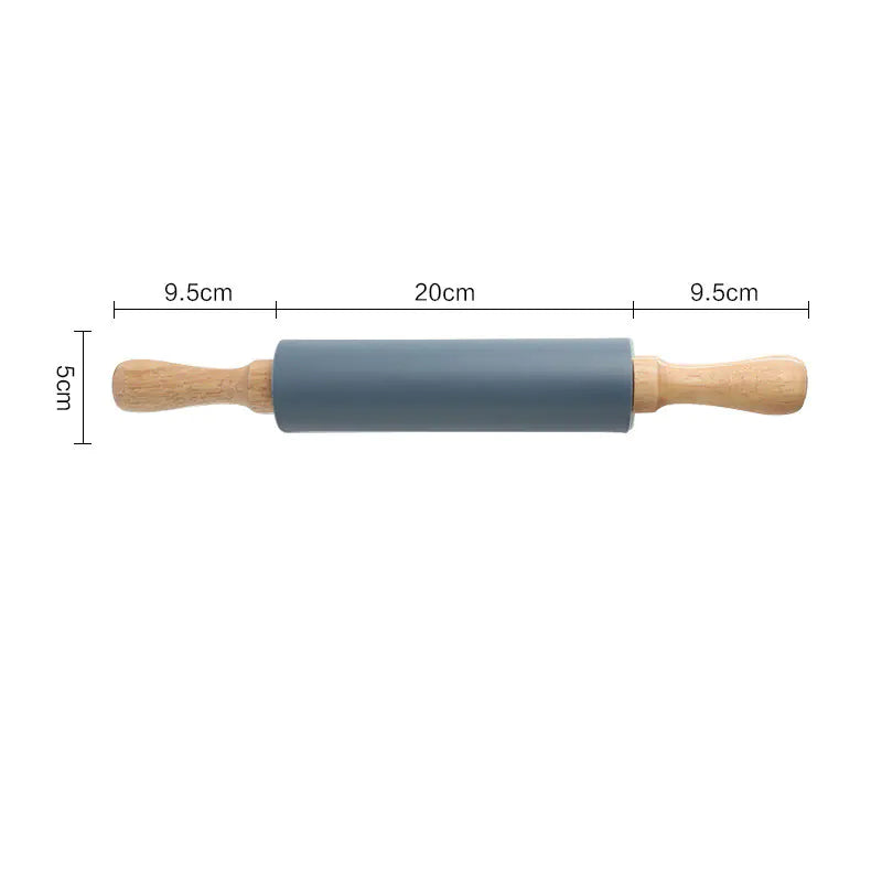 GripSure Thick Rolling Pin & Spacious Baking Mat
