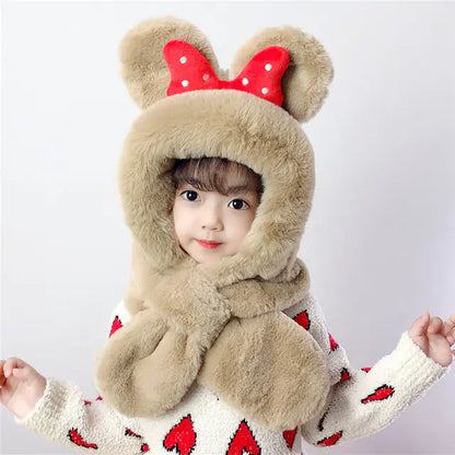 Warm Plush Duck & Deer Kids' Wear