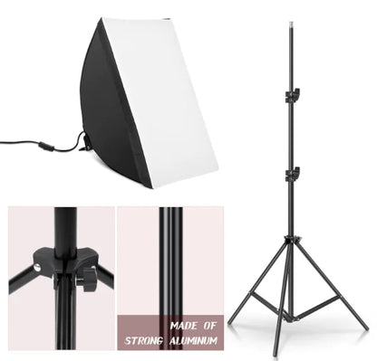 Apple-versoenbare 50x70cm Sagteboks en 85W Lig met 2m Driepoot