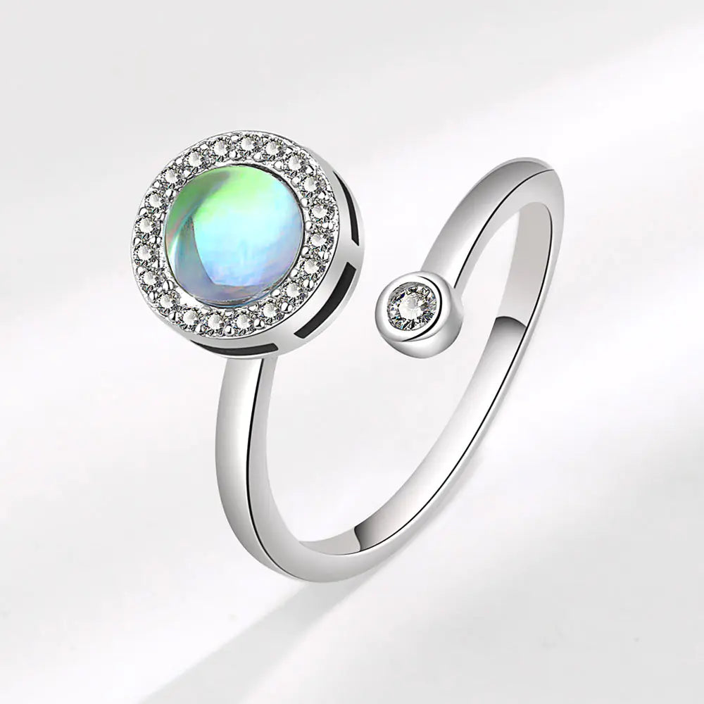 Modieuse Verstelbare Spinring vir Dames