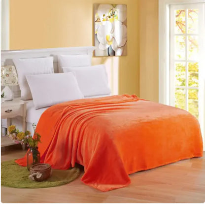 Plush Coral Fleece Blanket
