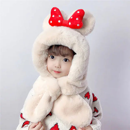 Warm Plush Duck & Deer Kids' Wear