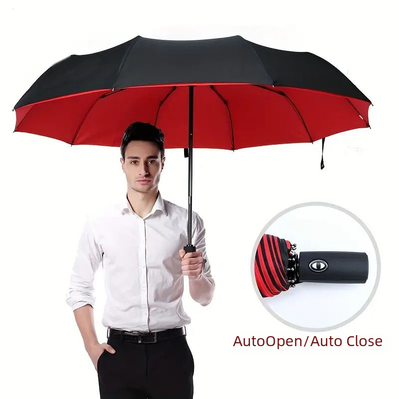 Dual Layer UV Shield Umbrella - Automatic