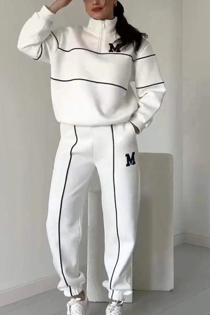 Casual Pullover Sweater Set