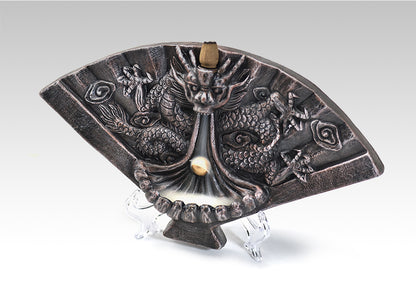 Elegance Ceramic Dragon Incense Tower