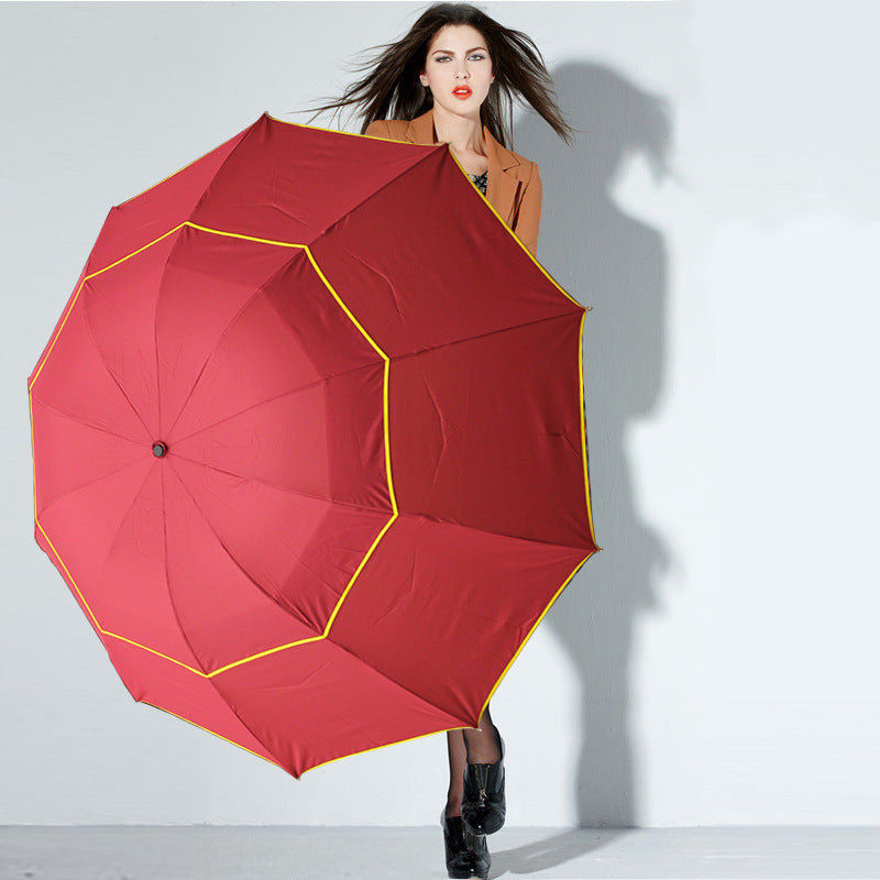 MegaFold Dual Layer Umbrella - Windproof Design