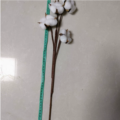 Synthetic Cotton Blossom Stems
