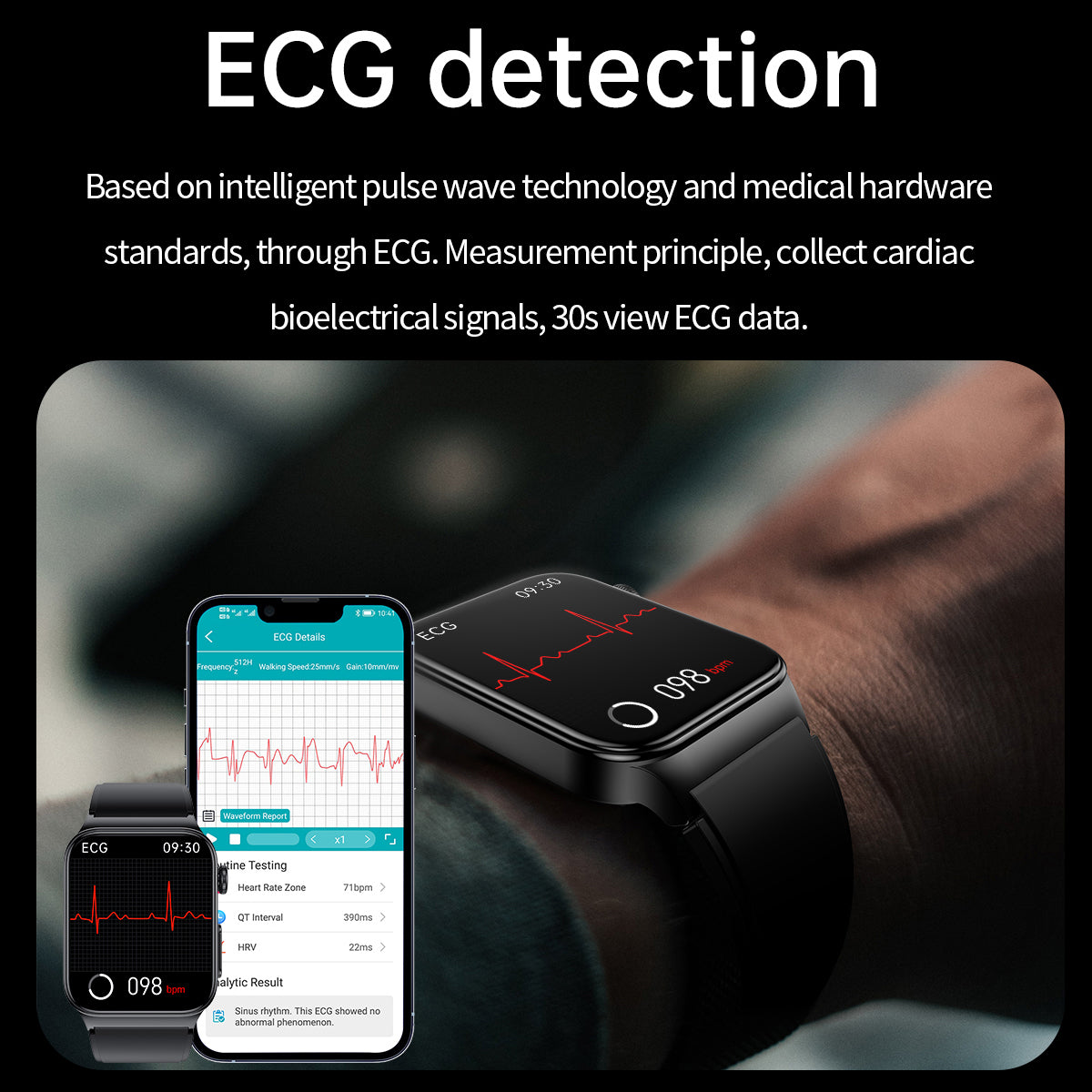 HealthMate: Non-Invasive ECG & Glucose Watch