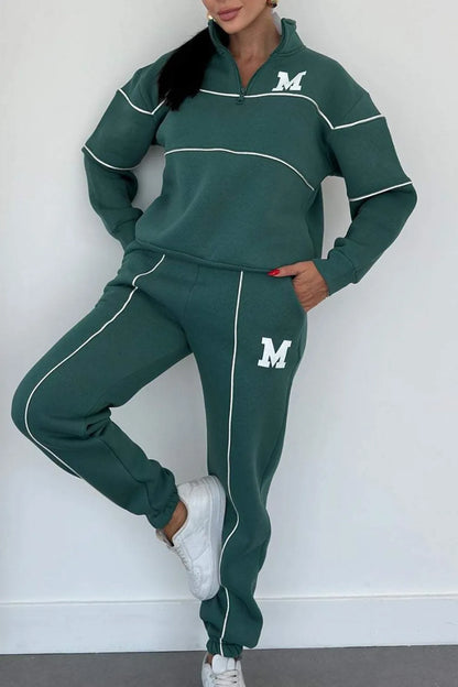 Casual Pullover Sweater Set