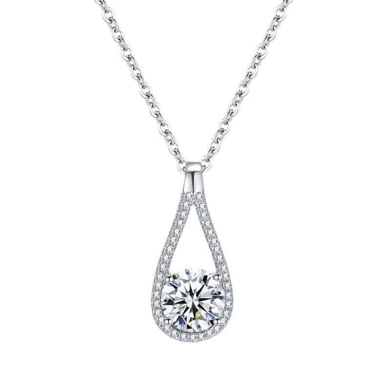Elegant S925 Silver Heart Necklace