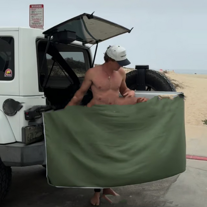 Magnet-Edged Beach Towel