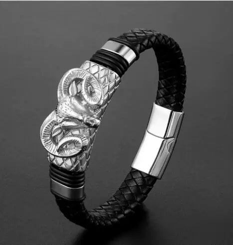 Stylish Men’s Constellation Steel Bracelet